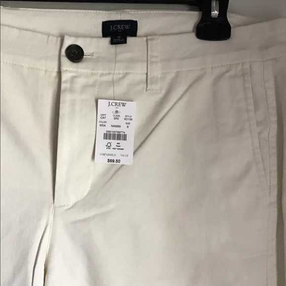 J Crew - Ladies Size 8 - Chinos - Picture 2 of 4